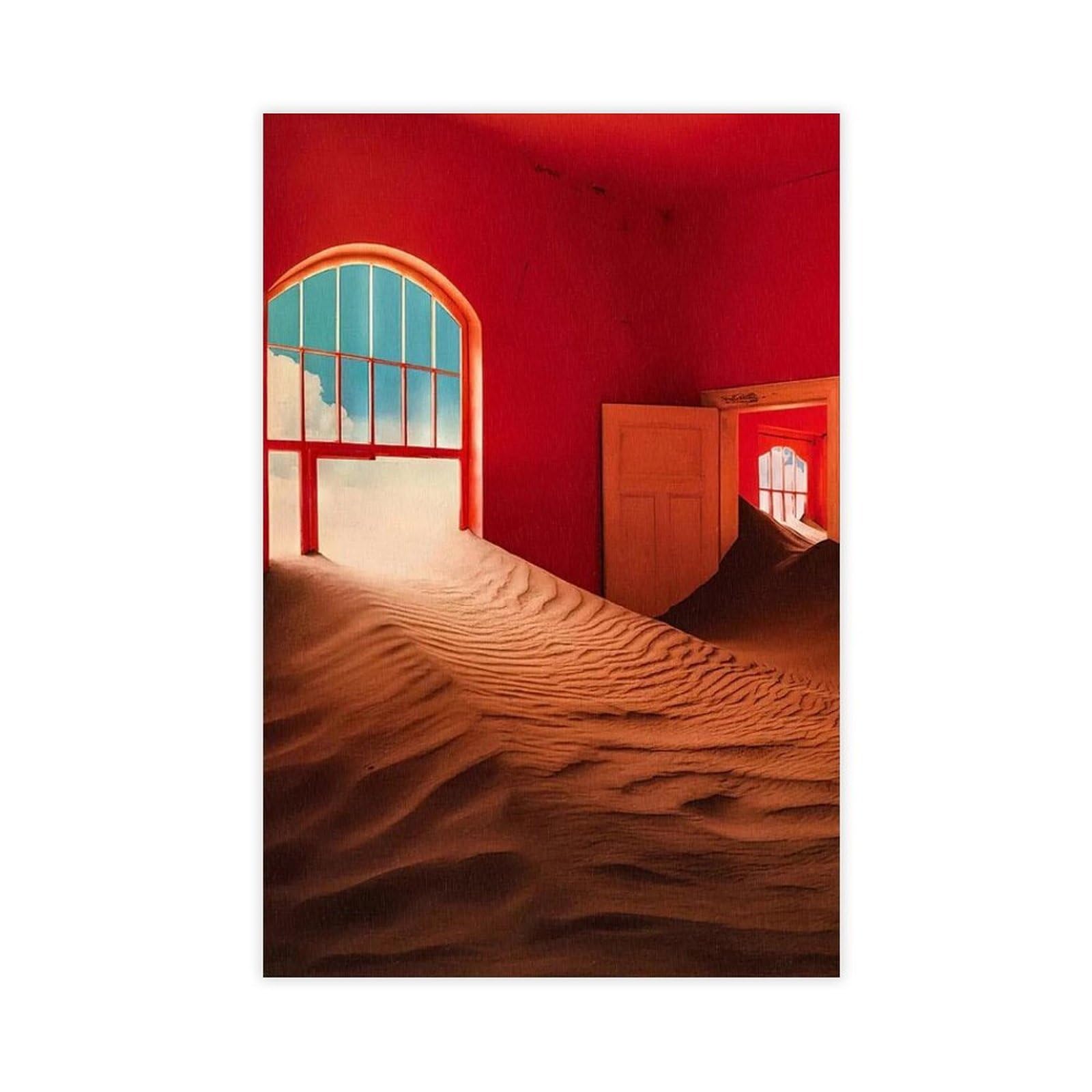 QITUBVAF Tame ImpalaCanvas Poster Bedroom Decor Landscape Office Room Decor Gift 12x18inch(30x45cm)