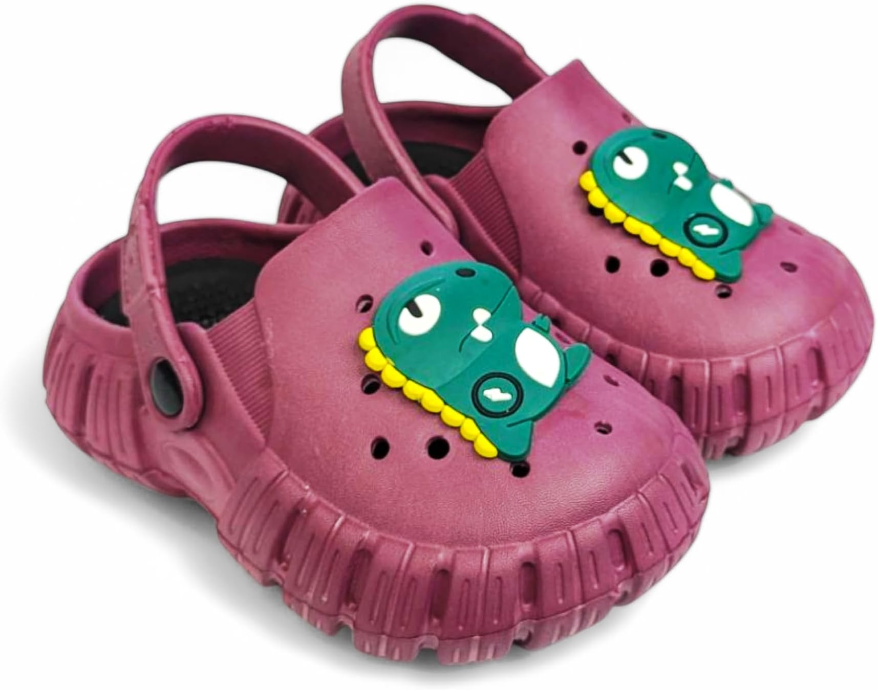 GLJ Little AngelToddler Clogs Slippers, 12 Months to 3 Years, Baby Boy, Waterproof, Lightweight, Cute Cartoon Penguin Design