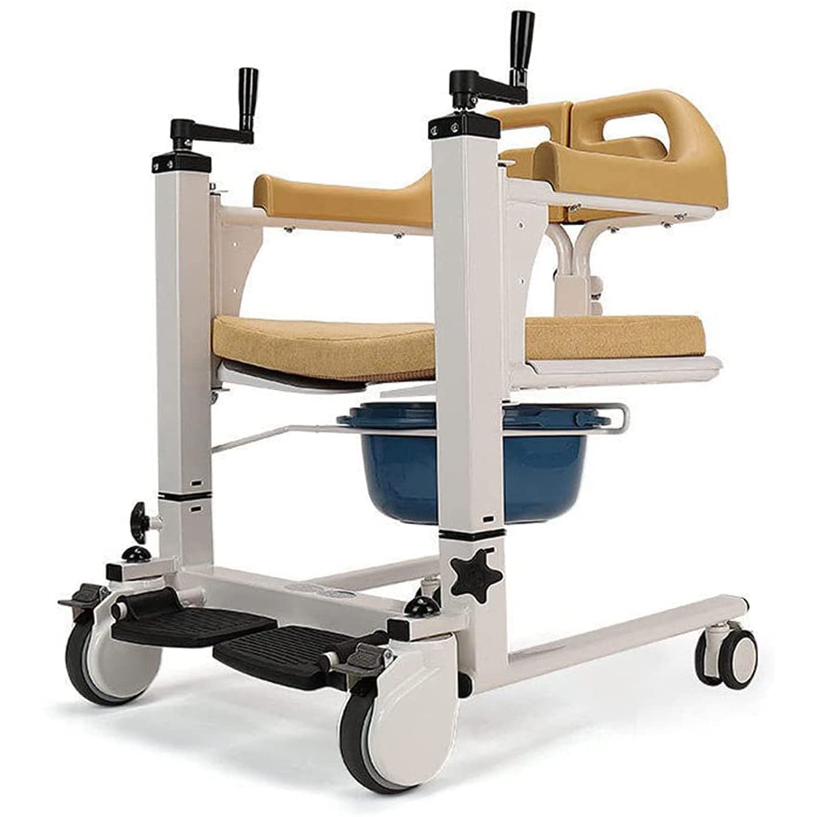 Buy Patient Transfer Chair, Multifunctional Commode Toilet Bath Chair