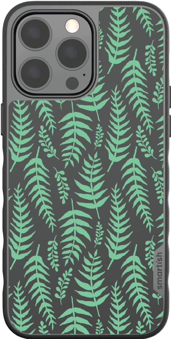 Smartish - Fern Real - iPhone 12 Mini Wallet Case - Wallet Slayer Vol 1 [Slim + Protective] Credit Card Holder - Fits iPhone 12 Mini