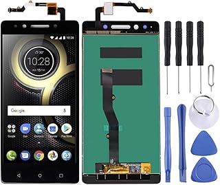 Cqu Reemplazo de teléfono móvil de la Pantalla LCD y digitalizador Asamblea Completa for Lenovo K8 Nota XT1902-3 (Negro/Blanco) (Color : Black)