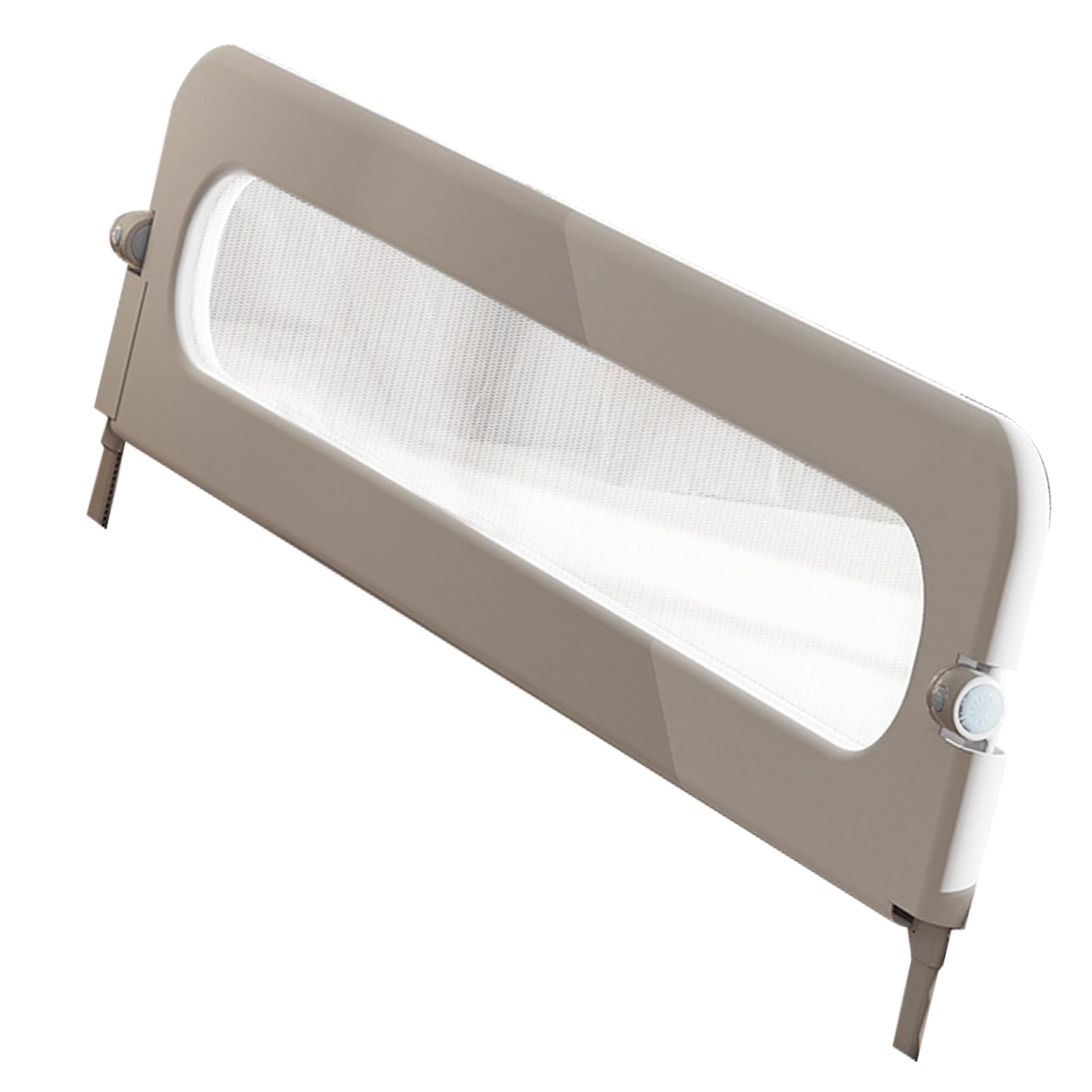 Riel para Cama de bebé, Protector de Cama Infantil Plegable de un Lado de 71 Pulgadas con Estructura Resistente para Viajes a Casa