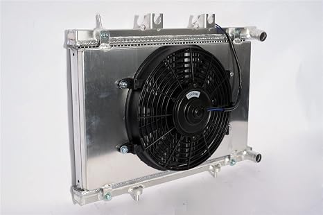 Aluminum Radiator with Fan Shroud Kit for Polaris RZR 900/RZR 900XP 2011-2014