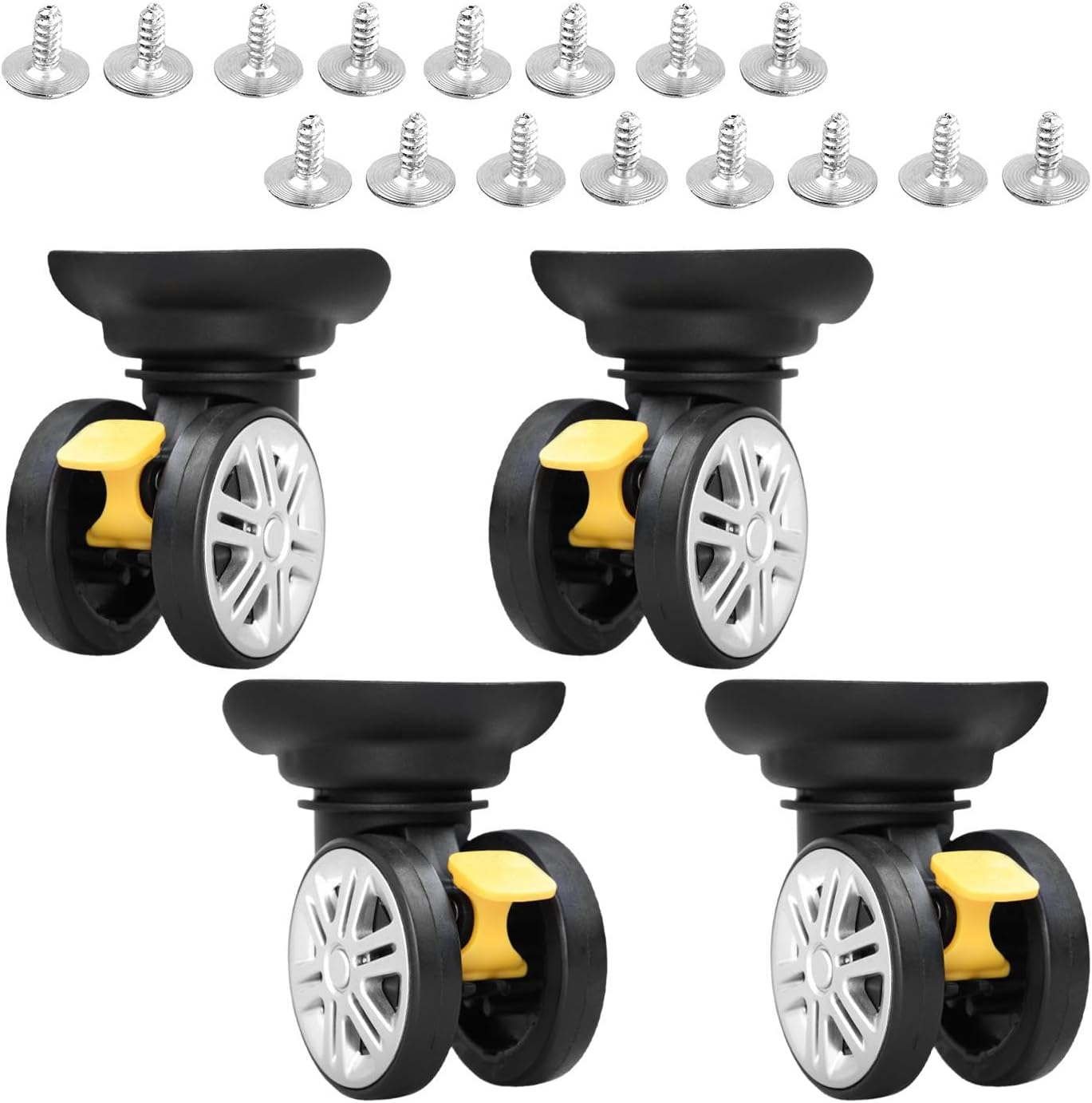 Luggage Suitcase Replacement Wheels Trolley Case Universal Wheels