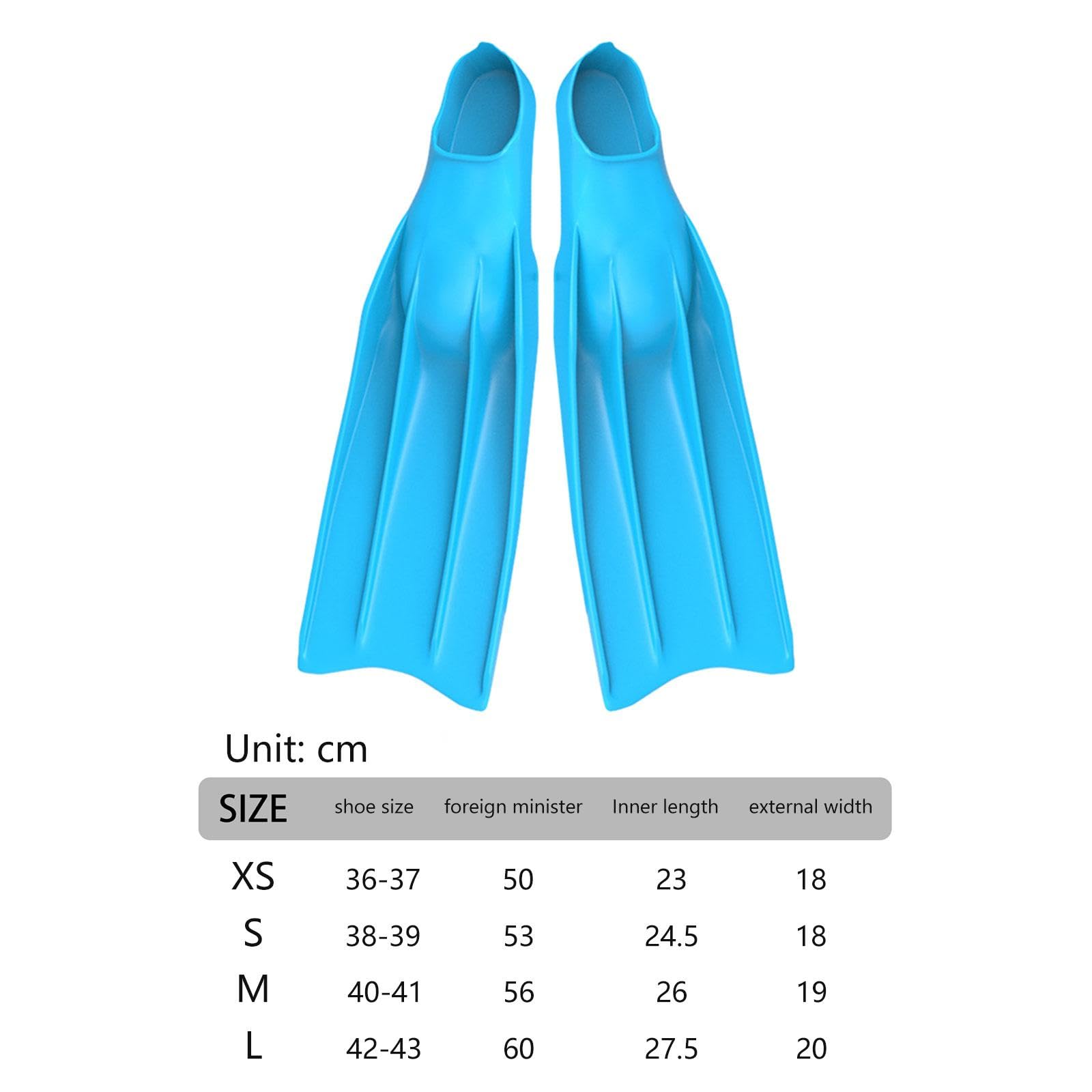 Aletas de Natación de Alto Rendimiento para Buceadores Y Practicantes de Snorkel.