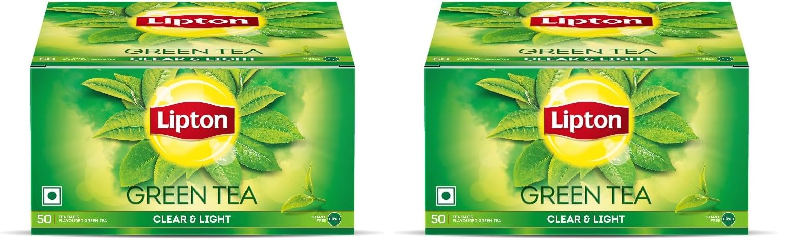 Lipton Clear & Light Green Tea Bags 50 pcs (Pack of 3) — Amazon image 11