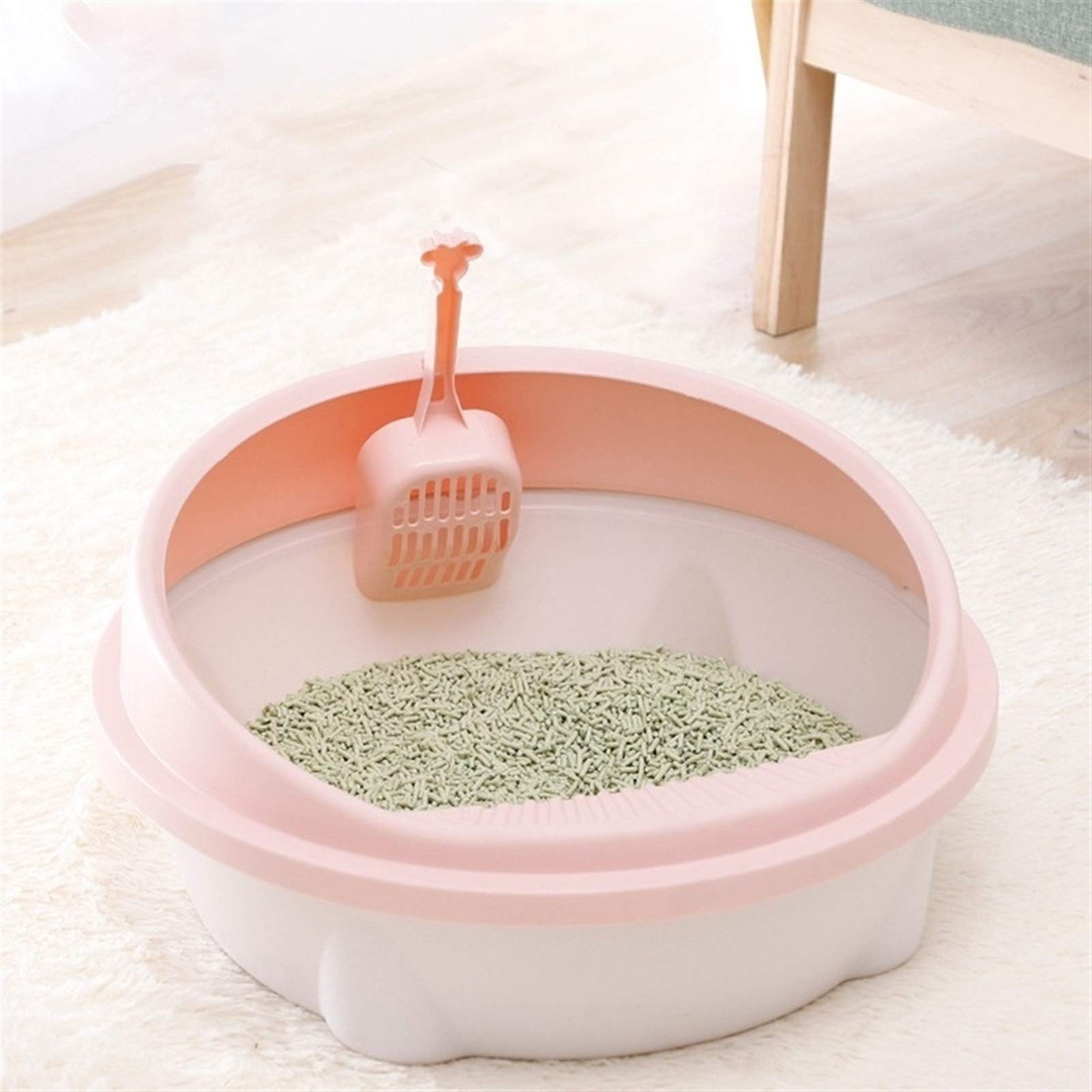 Starter kit per WC per animali domestici con paletta e padella per cani e gattini, soluzione facile per la pulizia della casa per proprietari di animali domestici