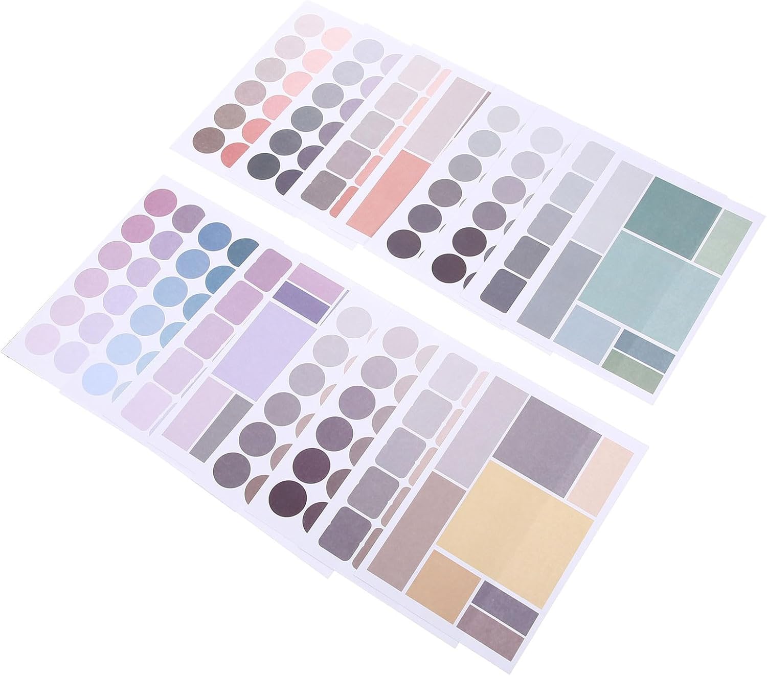 32pcs Colorful Label Stickers Self Adhesive Paper Marking