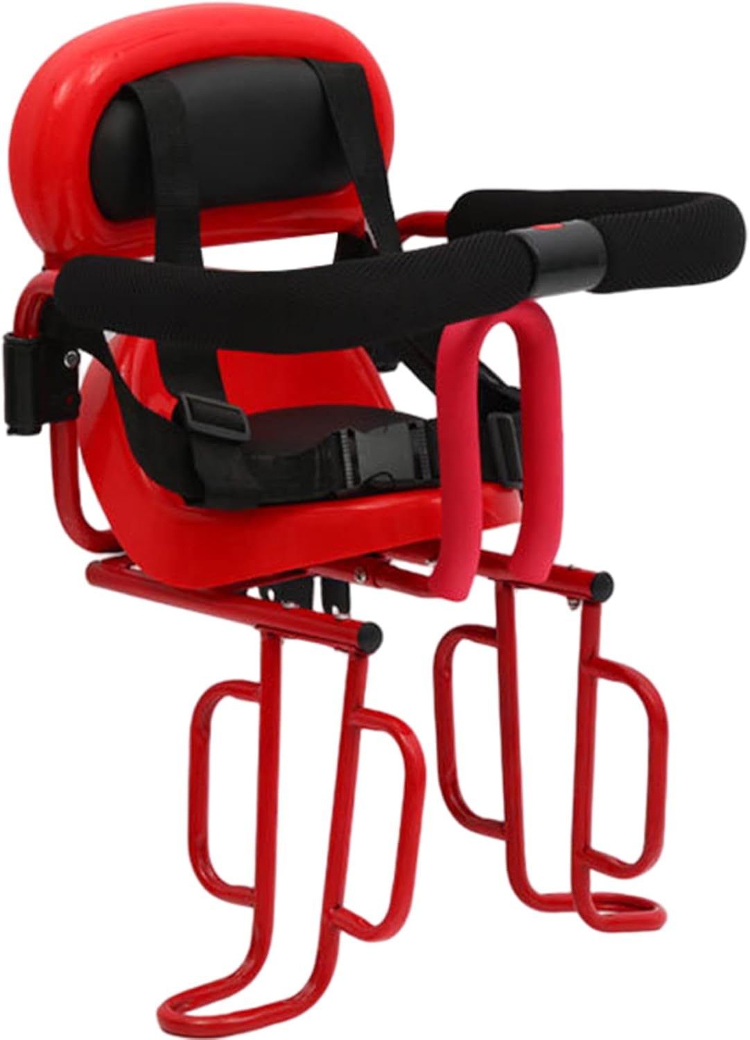 Baby Bike Seat Comfort Child Bike Seat with Safety Belt & Footrest Brackets Child for Kids Attachment for Kids Baby Toddler for Adult.