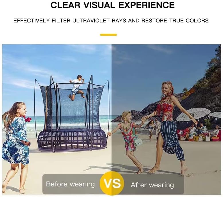 NLEYANB 8-Pack Retro Fox Cat Eye Sunglasses for Women & Men, Oversized UV400 Unisex Shades - Classic Party Beach Multi-Pair Accessories - Image 8