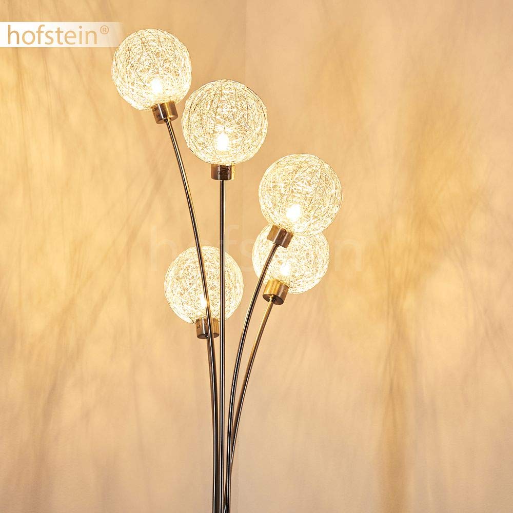 Jonne vloerlamp nikkel - Lindby | Koop online Jonne vloerlamp nikkel - Lindby | Koop online