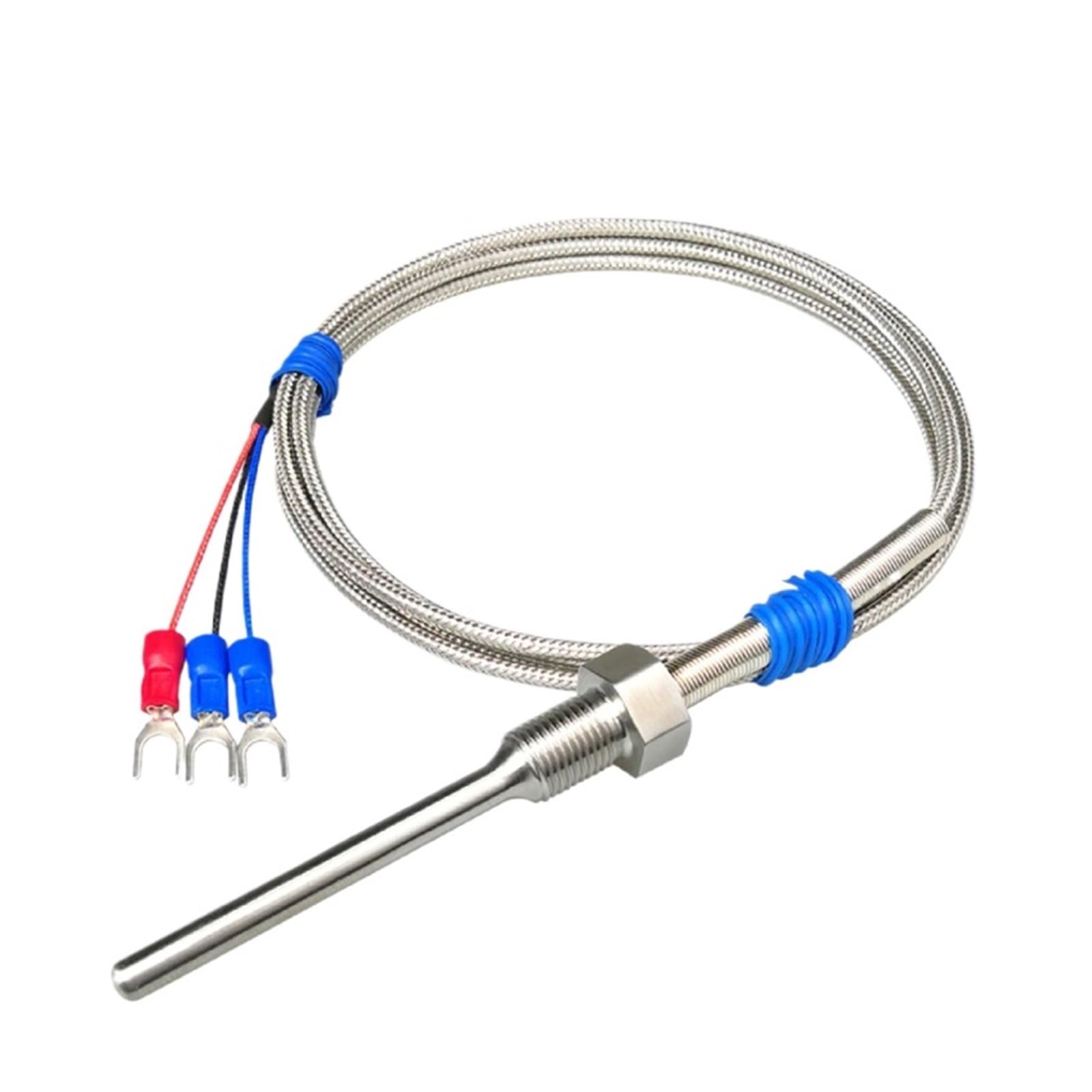 Sonda RTD Pt100 ze stali nierdzewnej 304 z gwintem