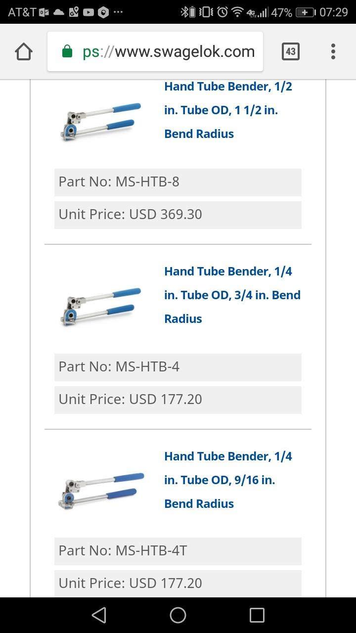 OEMTOOLS 24364 InLine Flaring Tool Kit, Low Profile