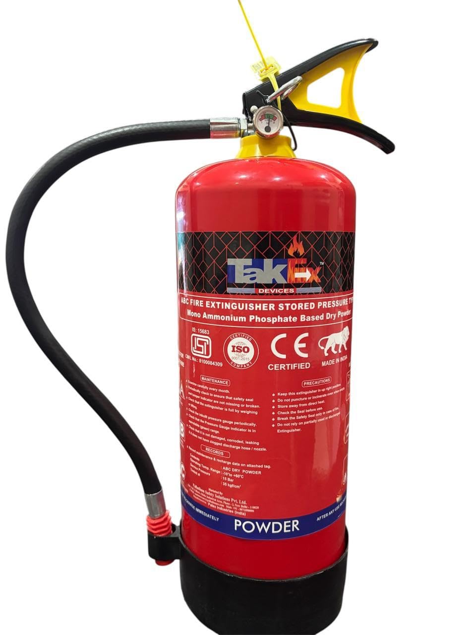 ABC Fire Extinguisher 4kg (Storred Pressure)-image-11