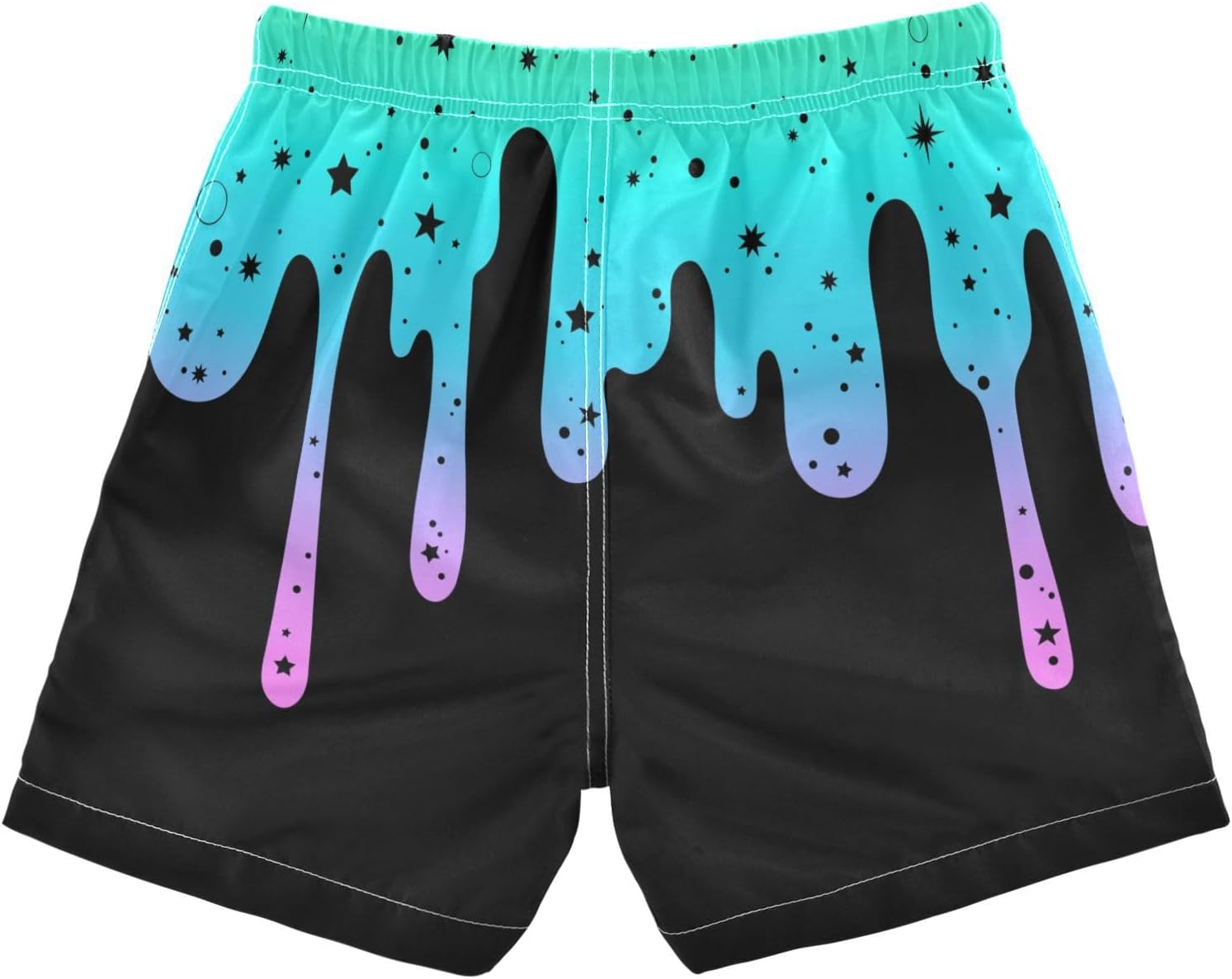 Boy Swim Trunks Quick Dry Swimsuit Bathing Suits Beach Board Shorts with Mesh Lining 8-16Years - Image 3