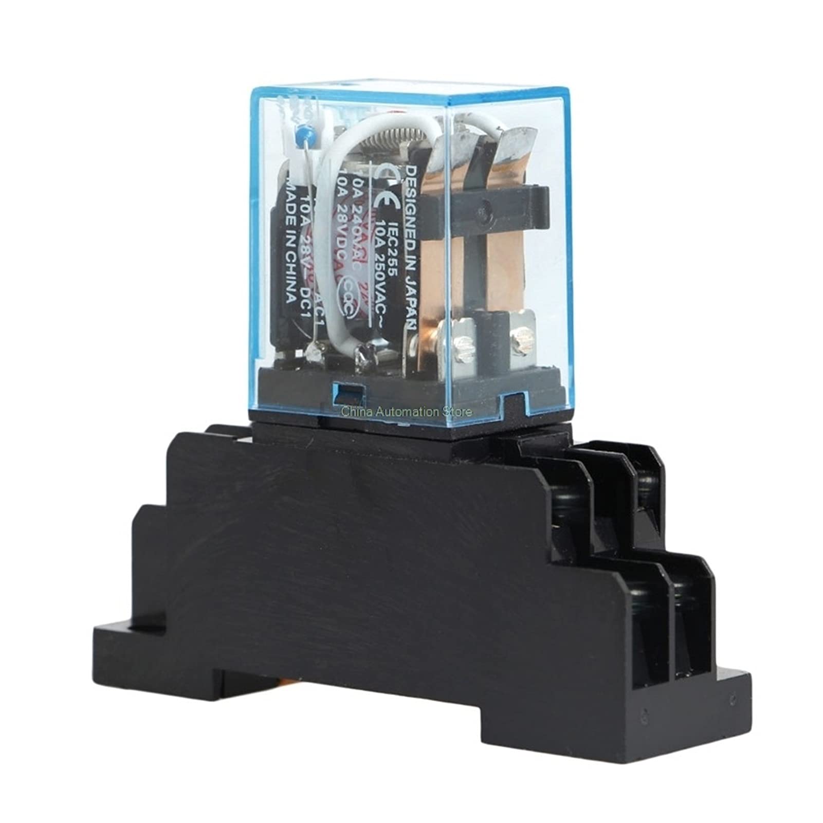 Buy Relay 10A dpdt relay LY2N General Purpose Relay LY2NJ with power