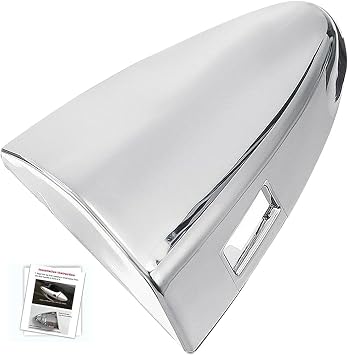 Door Handle Cover Cap Chrome Plated Front Driver Side Compatible with Lexus ES350 2007-2012, LS460 2007-2017, LS600hl 2008-2016