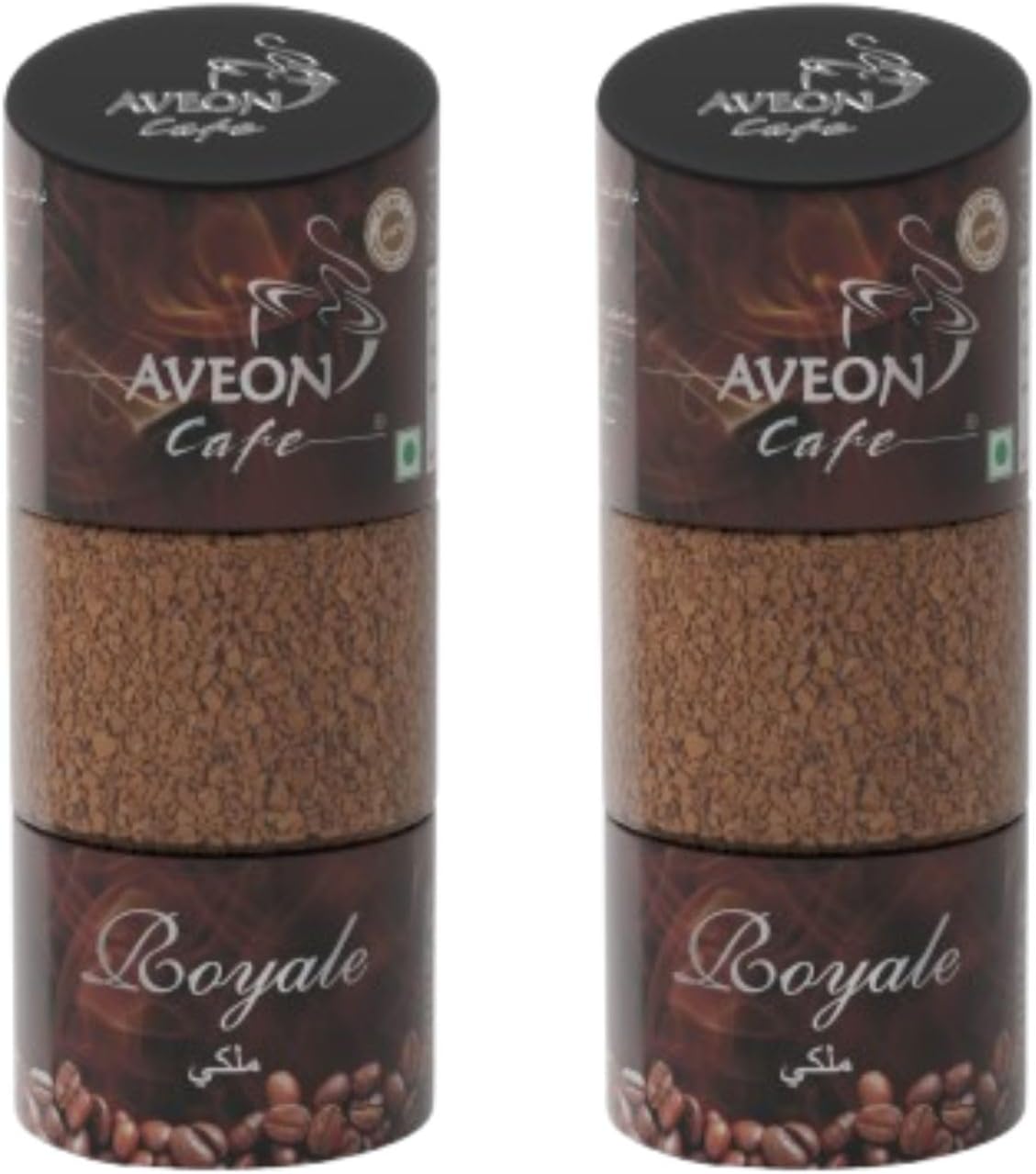Cafe Royale Instant Coffee - 2 x 100g Jars | Premium Freeze-Dried Blend | Rich Aroma & Smooth Flavor | 100% Arabica & Robusta | Quick Brew Coffee for Coffee Lovers