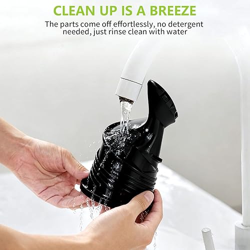 Miniatura 7 de COWSAR Exprimidor de prensa en frío, máquina exprimidora de canal de alimentación de 5.4 pulgadas de ancho, masticación lenta de 60 RPM, acero