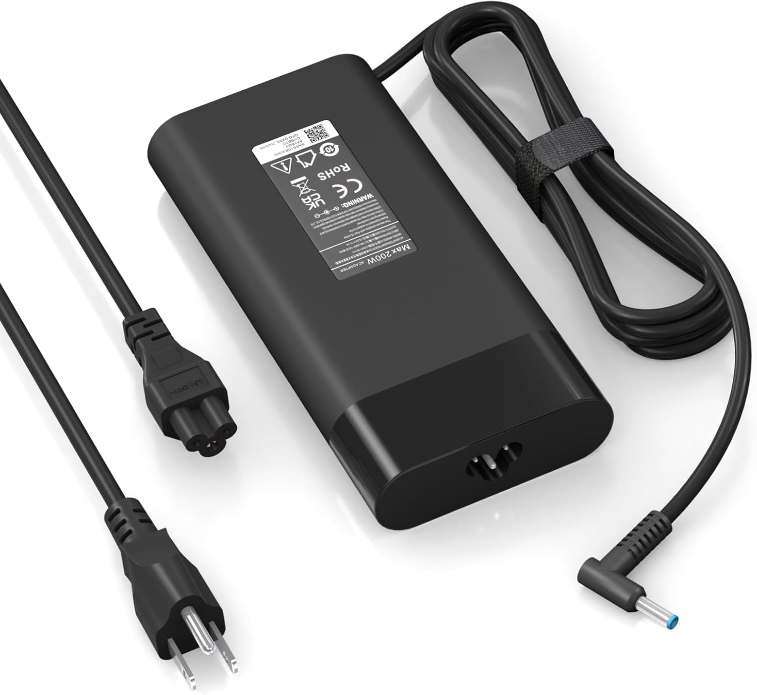 200W Laptop Charger for HP Omen 15 17 Victus Pavilion Gaming Laptop 15 17 ZBook Fury Create Studio Envy 15 2020 TPN-DA10 Power AC Adapter
