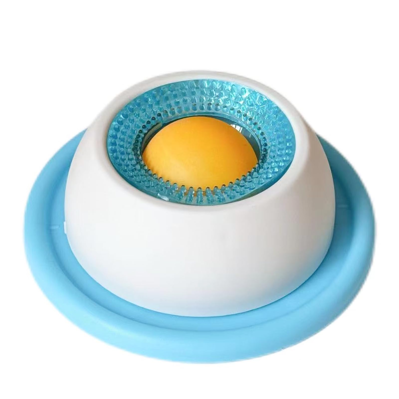 Dog & Cat Lick Bowl Slow Feeder Toy - Anti-Slip Pet Licking Mat for Dogs Cats | Easy to Clean | Interactive Slow Feeder Lick Toy for Dogs Calming & Anxiety Relief (Blue)