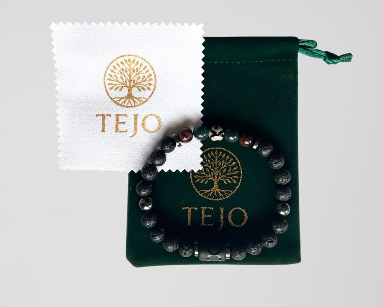 TEJO Men's Zodiac Gemstone Bracelet