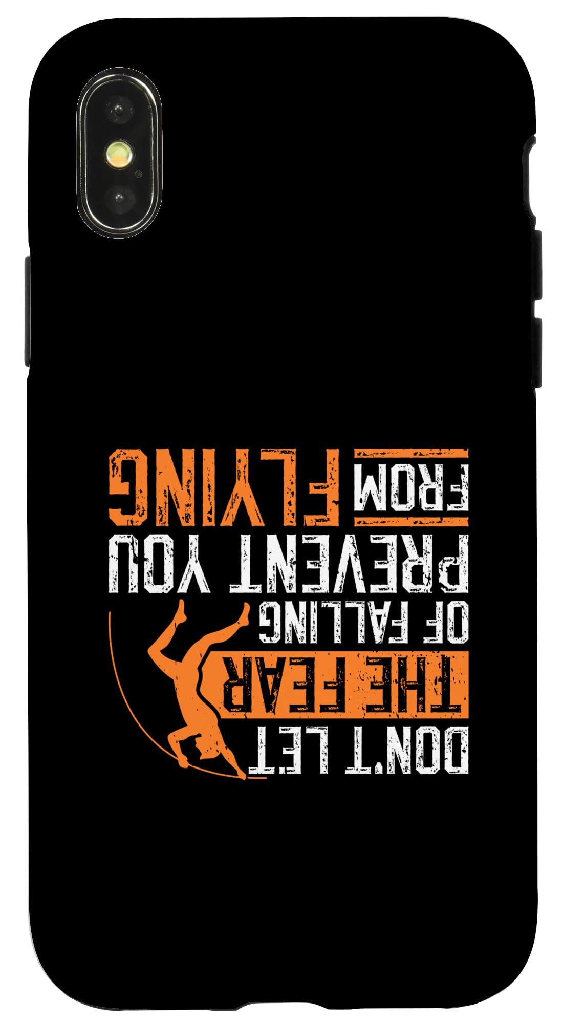iPhone X/XS Pole Vault Flying Track And Field Pole Vaulter Pole Vaulting Case