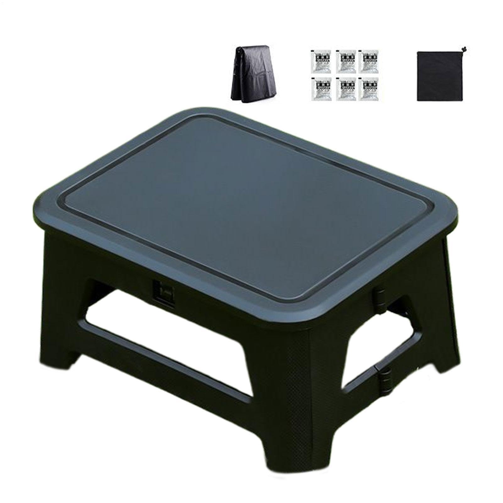 WC portable camping pliant et pot de voyage compact pour voiture et bateau