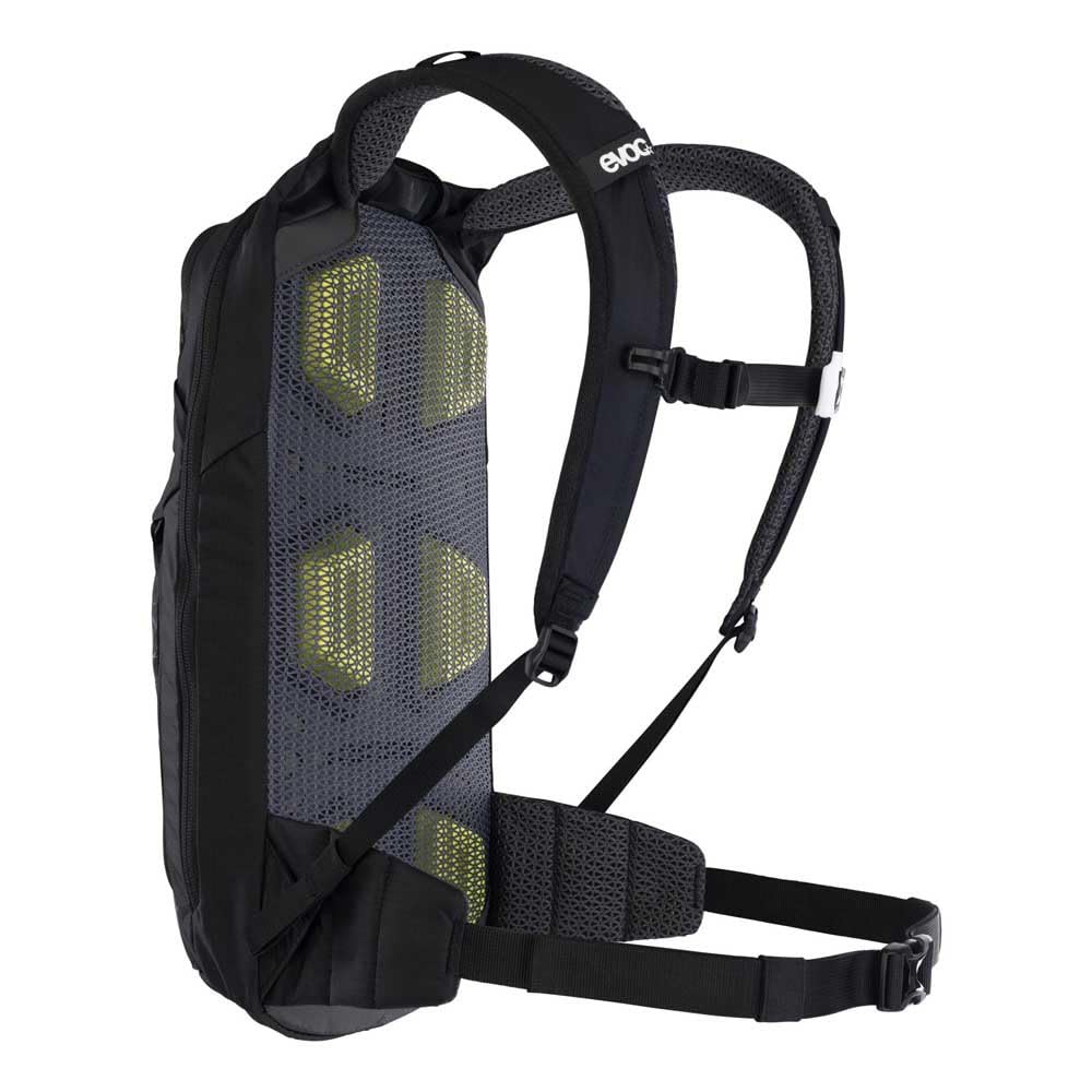 EVOC STAGE 6, Backpack (verstellbare Schultergurte durch BRACE LINK, AIR FLOW CONTACT SYSTEM, wählbar mit Trinkblase oder ohne, inkl. Werkzeugfach, One Size)