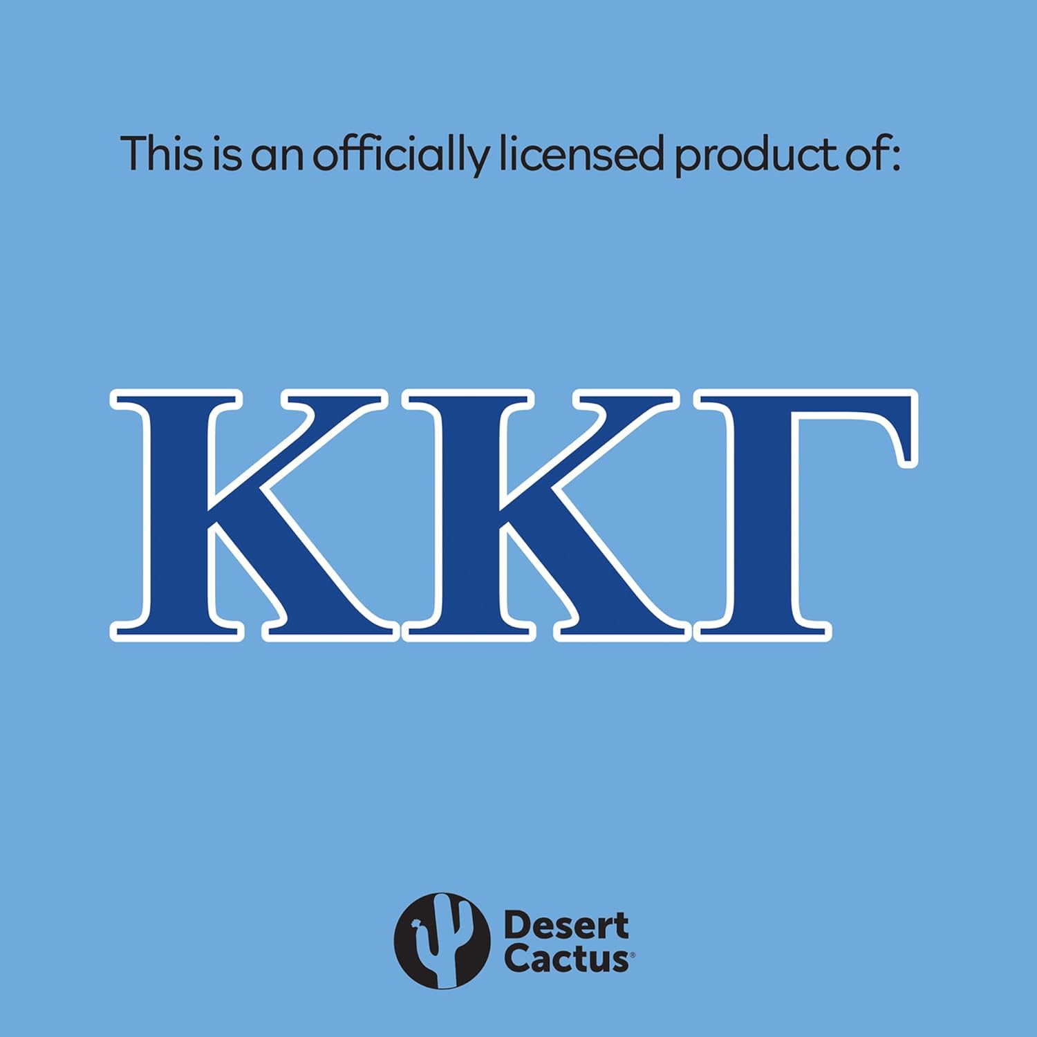 Desert Cactus Kappa Kappa Gamma Flag Greek Letter Sorority Banner Large 3x5 feet Flags Sign Decor KKG