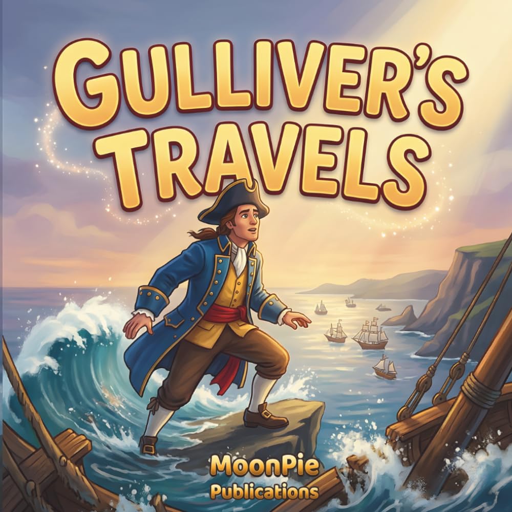 Gulliver's Travels: A Cinematic Illustrated Classic for Ages 3-6 | Bedtime Read-Aloud Adventure Story of Wonder, Courage, and Discovery