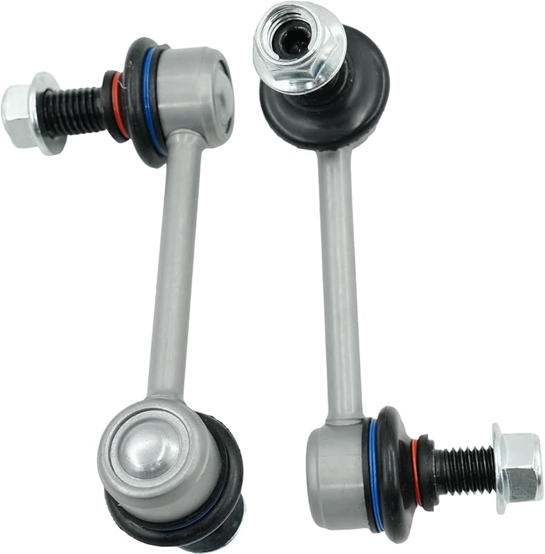 Kit de bieletas dianteiras da barra estabilizadora Torquizo para Chevrolet, GMC, Saab, Oldsmobile e Buick – 2 unidades