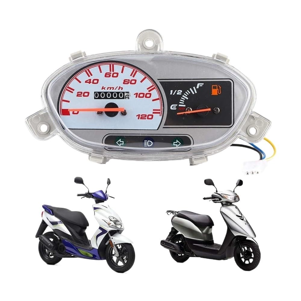 Digitale contagiri 12V Moto Dashboad Tachimetro Misuratore Di Velocità Per JOG100 JOG 100 125 Contachilometri Metri Totale Strumento Montaggio