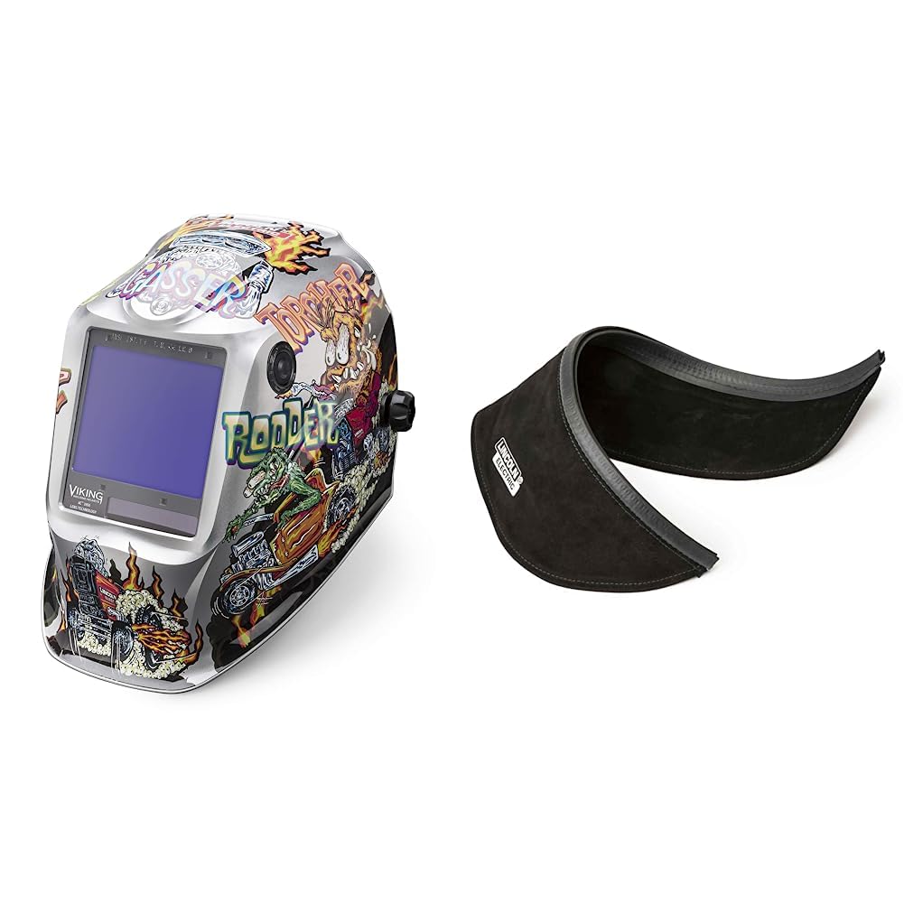 Lincoln Electric Viking 3350 Hot Rodders™ Welding Helmet, Large & Split