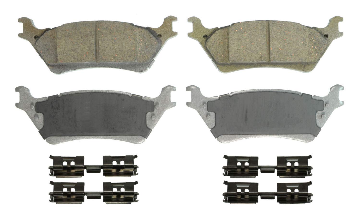 WagnerBrake ThermoQuiet QC1602 Ceramic Disc Brake Pad Set
