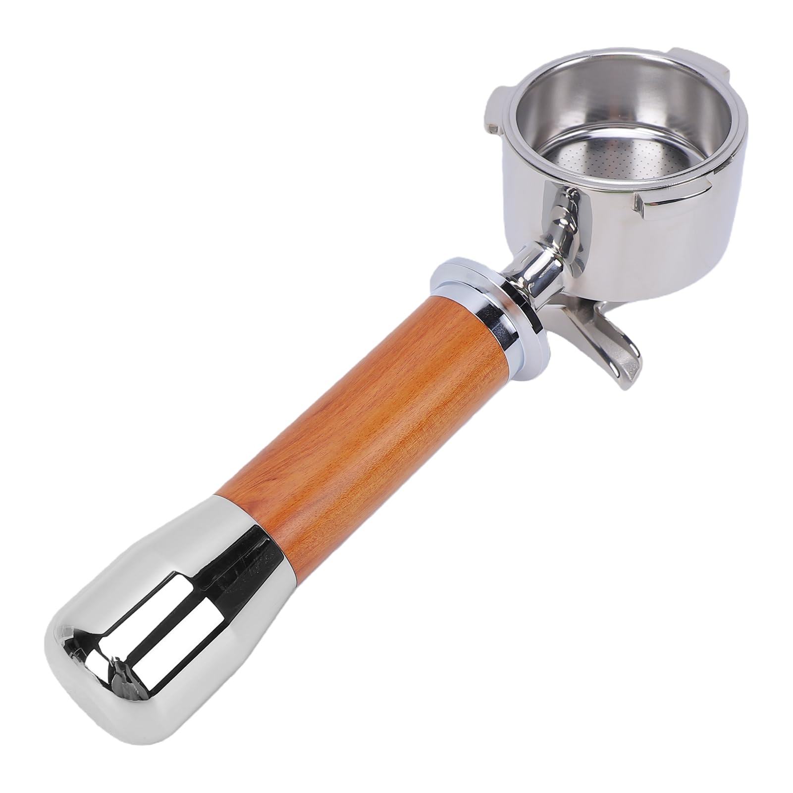 Portafiltro de 51 mm en acero inoxidable con caño doble de alta resistencia Cryfokt