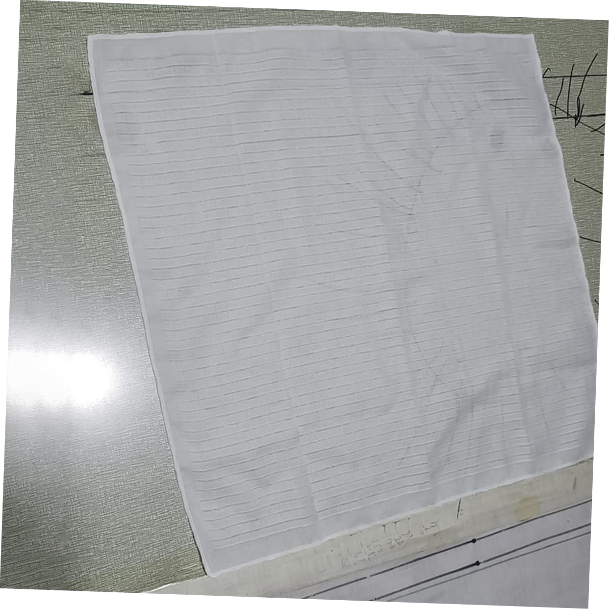 TOYANDONA 10 Inserts de Couches Lavables en Tissu Coton Naturel pour Bébé, Serviettes Absorbantes, Lavables et Réutilisables, pour Sorties et Shopping