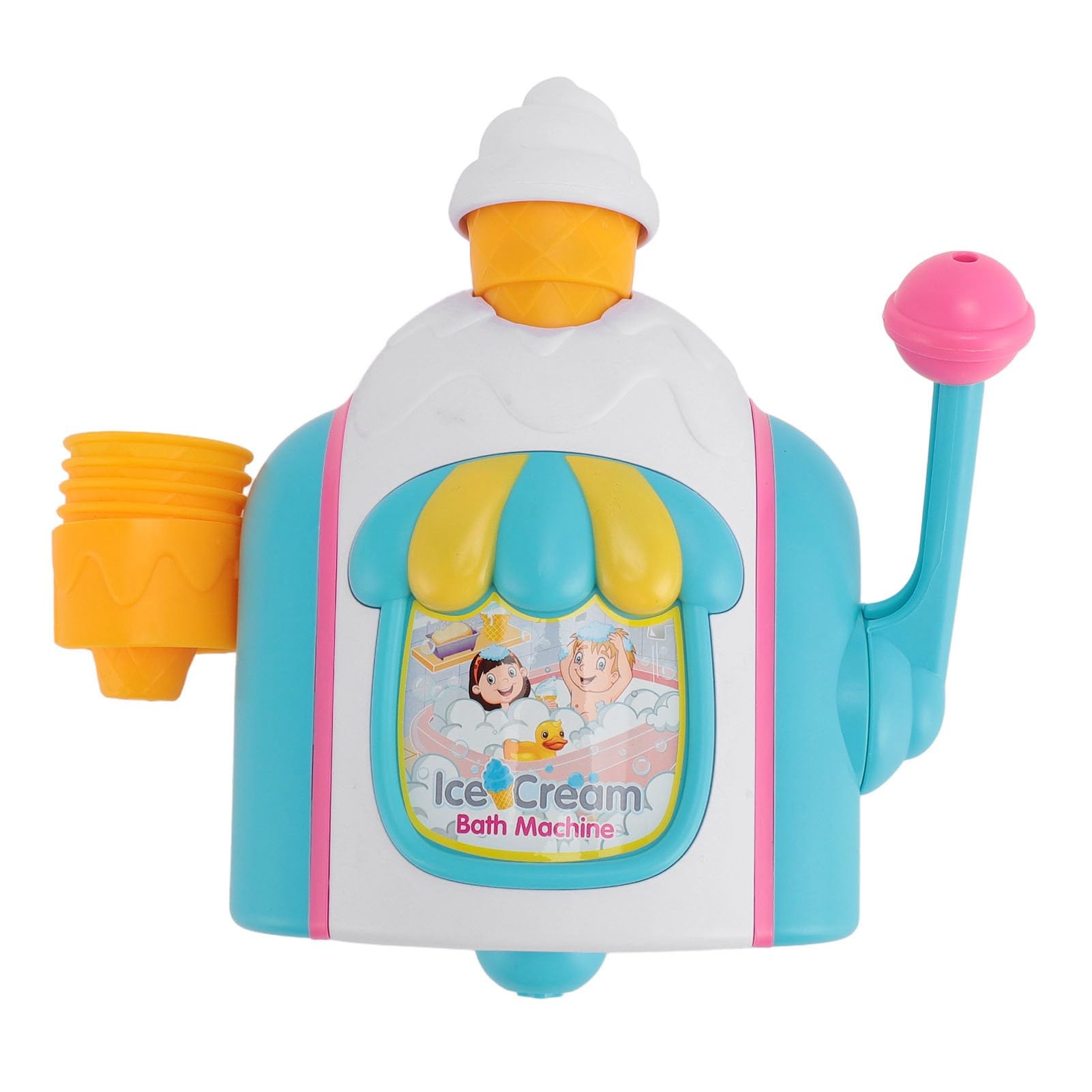Sorandy Toddler Bath Toys, Bath Ice Cream Toy, Bubble Maker for Kids, Fun Bathtub Time Foaming Play Toys, Ideal for 3-8 Years Old Girls Boys, Birthday Gift & Holiday — view 4