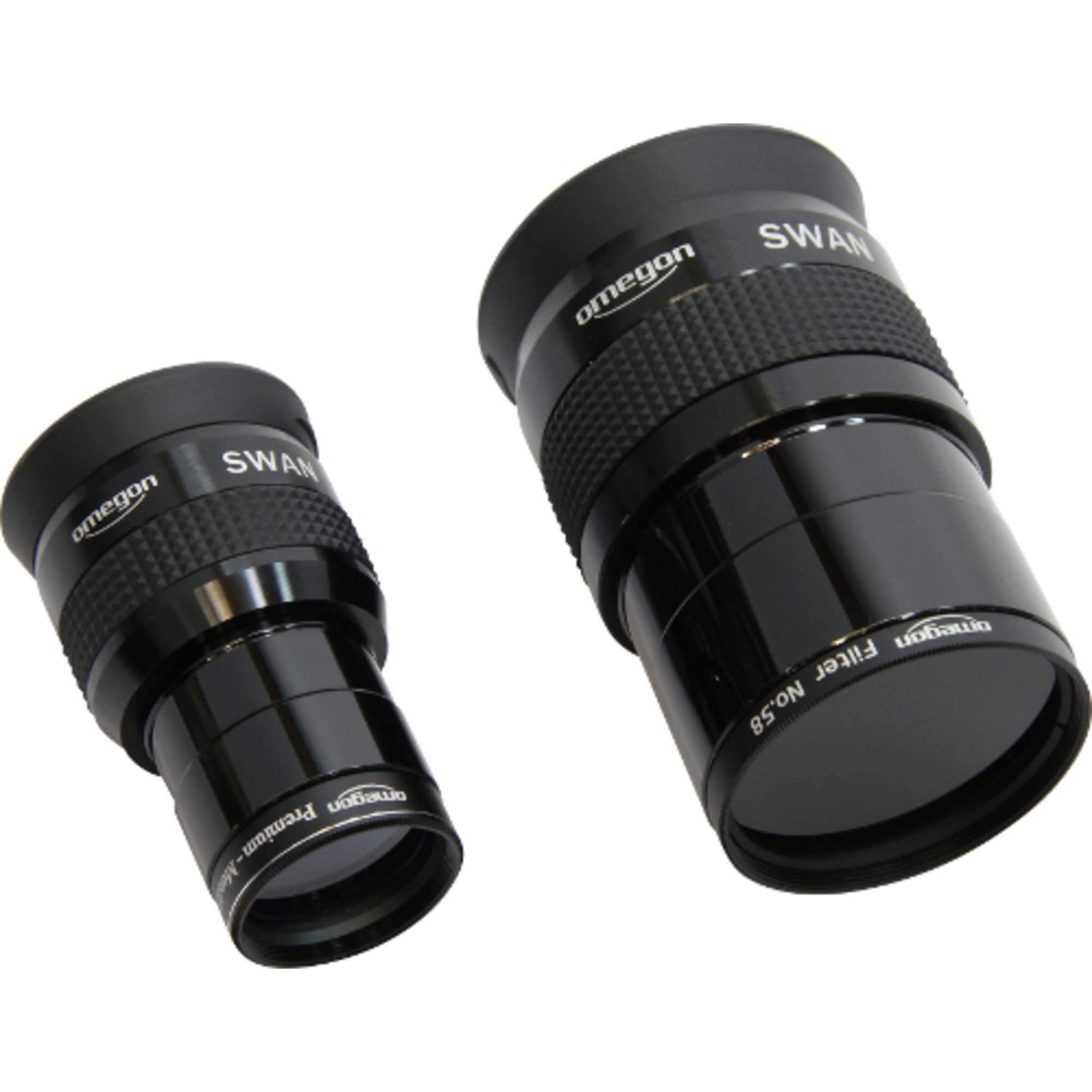 Omegon Premium Moon Filter for telescopes 1.25 inch multicoated Aluminium, réduit la luminosité de 70% et Augmente Le Contraste