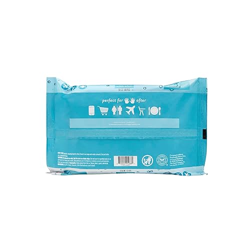 Miniatura 10 de The Honest Company Toallitas desinfectantes con alcohol  Mata el 99% de los gérmenes, hechas con aloe  Sin perfume, 50 unidades (1 paquete)