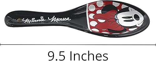 Miniatura 7 de Jerry Leigh Cara clásica de Minnie Mouse con soporte de cuchara de cerámica de lunares, accesorios coleccionables de decoración de cocina con