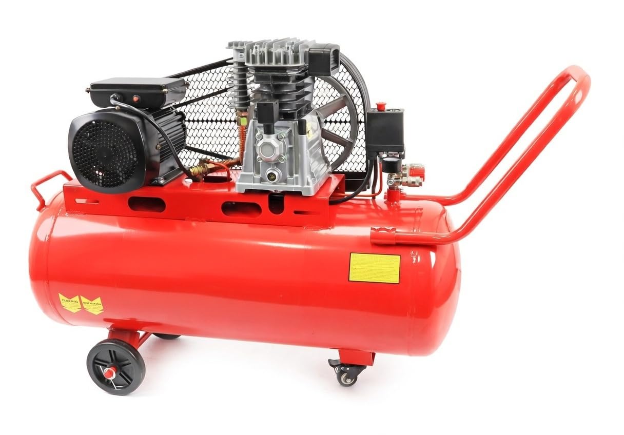 Compresor de aire profesional, 100 litros 3 cv 10 bares