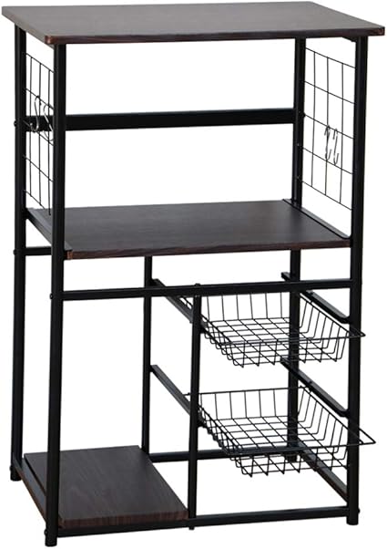 Amazon 棚 ラック メタルラック 幅59 5 奥45 8 高さ90 5cm シンプルな省スペース設計 キッチンラック スチールラック 3段 キッチン 収納ラック 収納棚 ラック たな ステンレスラック 3段ラック ステンレス 棚 Brown オープンシェルフ ラック オンライン通販 Amazon 棚 ラック メタルラック 幅59 5 奥45 8 高さ90 5cm シンプルな省スペース設計 キッチンラック スチールラック 3段 キッチン 収納ラック 収納棚 ラック たな ステンレスラック 3段ラック ステンレス 棚 Brown オープンシェルフ ラック オンライン通販