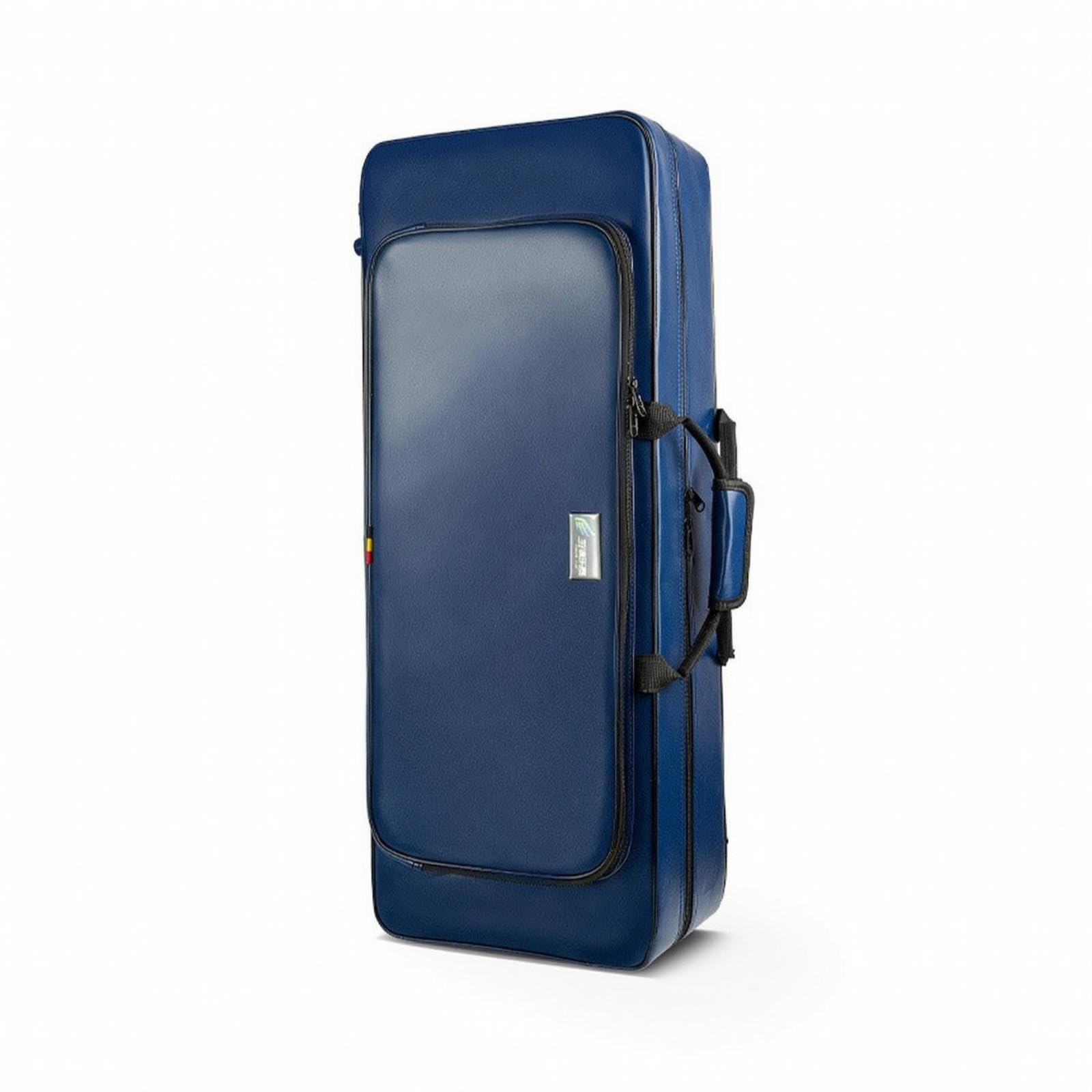 Saxophone Case with Backpack Straps Shielded Alto Sax Backpack with Shoulder Straps Padded Saxophone Case for Instrumentalists, Students, Rehearsals Blue Tenor Sax-image-23