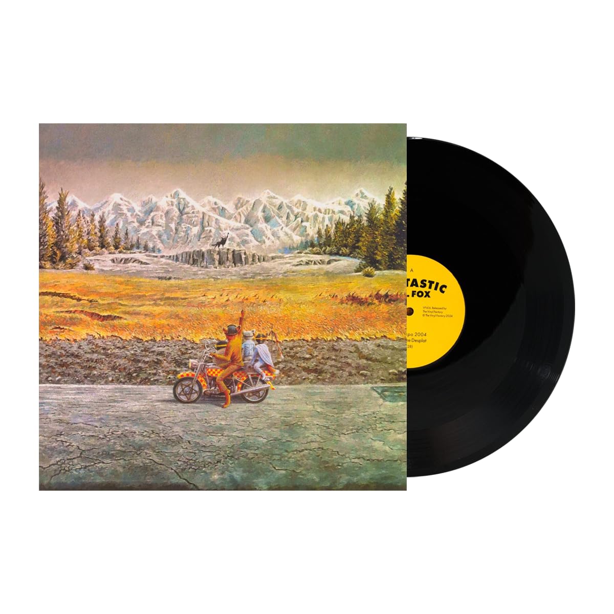 Fantastic Mr Fox soundtrack Exclusive Black Single Wes Anderson