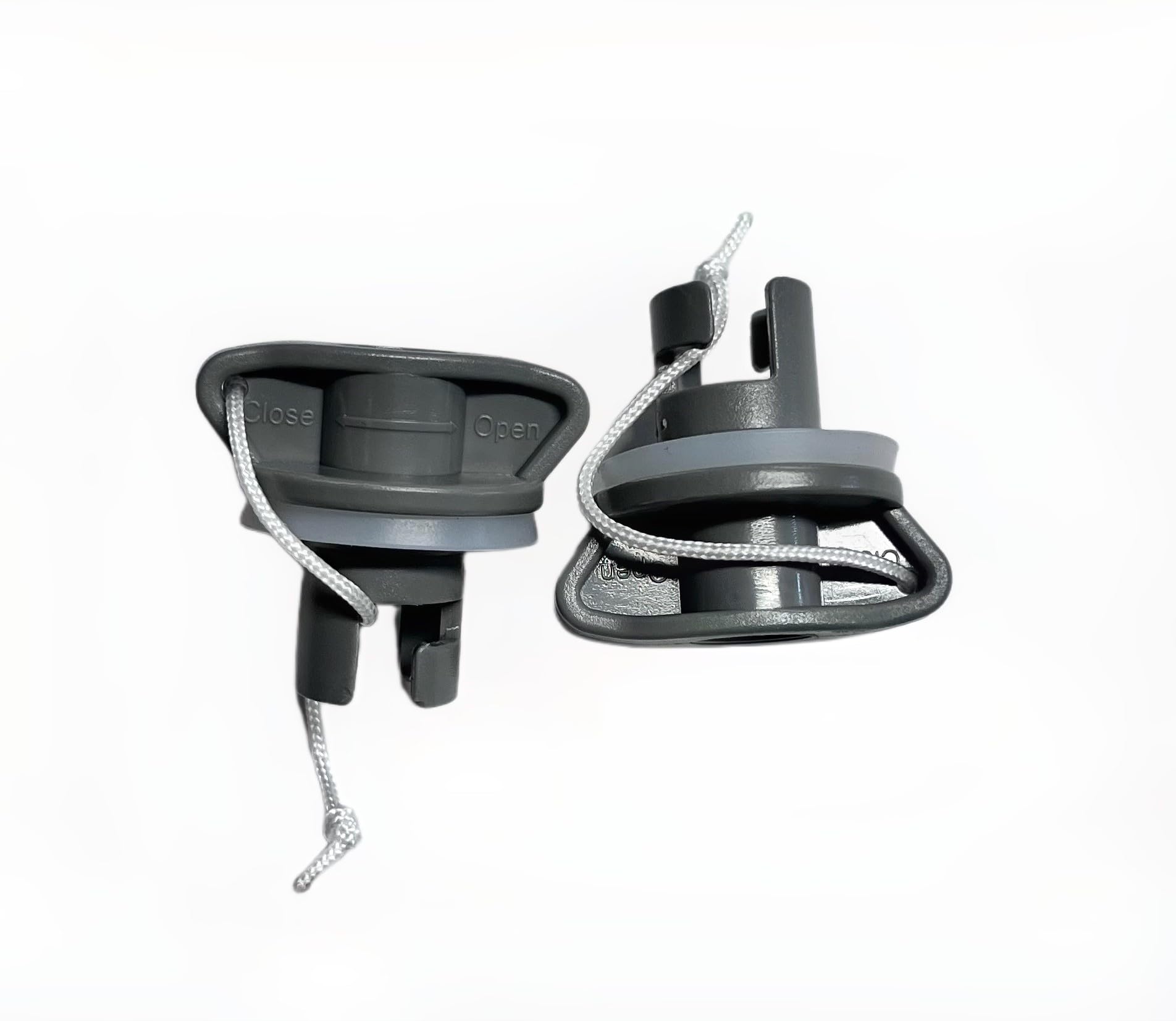 TentSpares - Vango Grey Locking AirSpeed Valve Cap for Air Speed Air Tent Tubes (Pack of 2) Tent Accessories