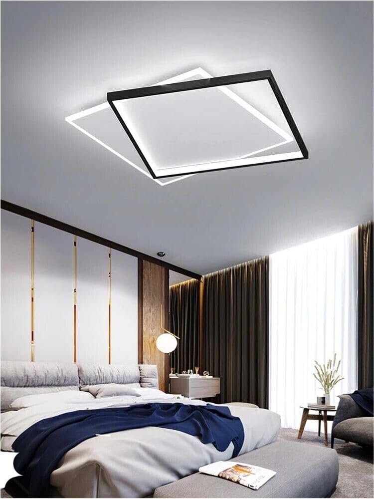 Plafoniera led 36W luce bianca calda naturale quadrata per soffitto Illuminazione ottimale per ogni ambiente