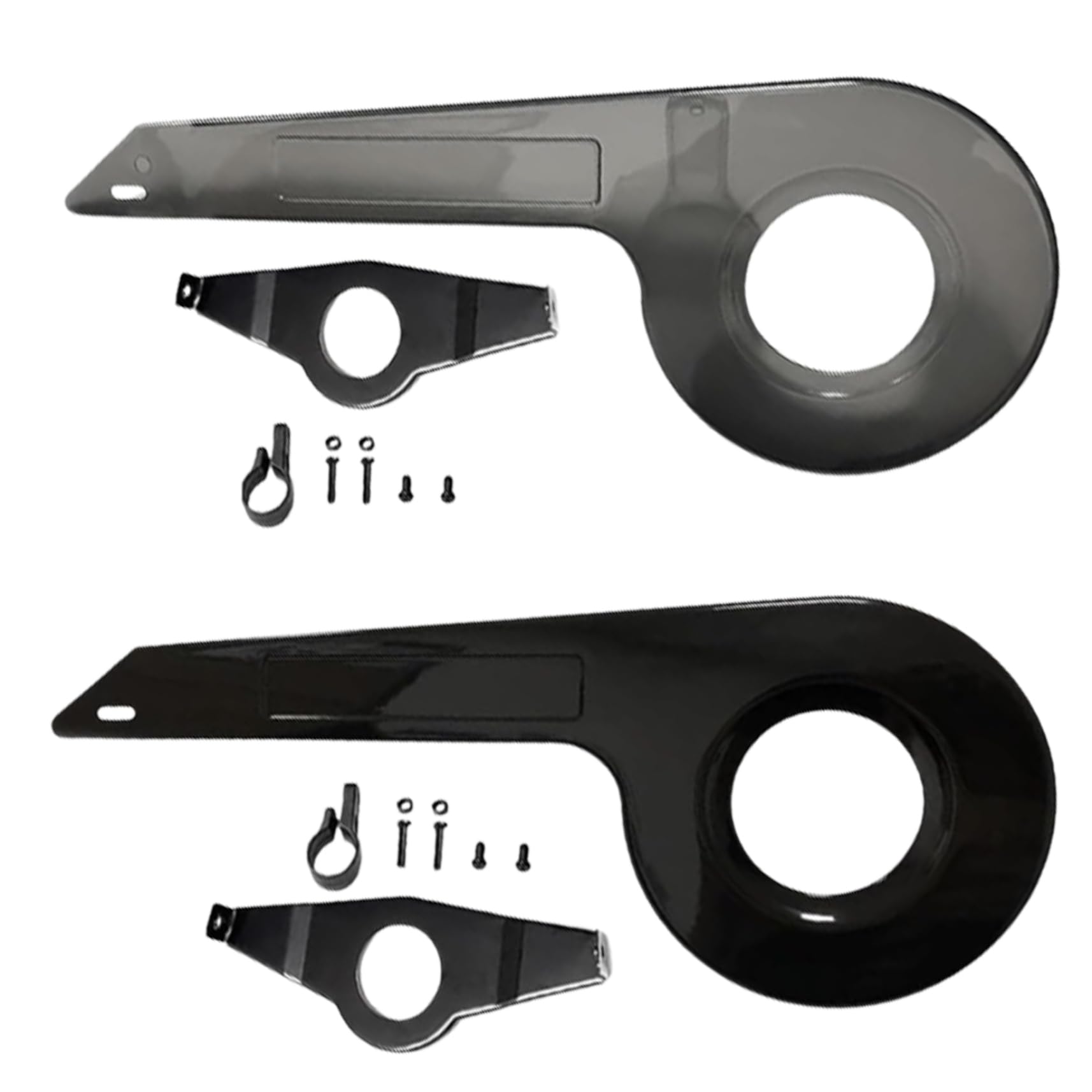 Garde-chaîne de vélo universel 32-36 dents, housse robuste accessoires noirs