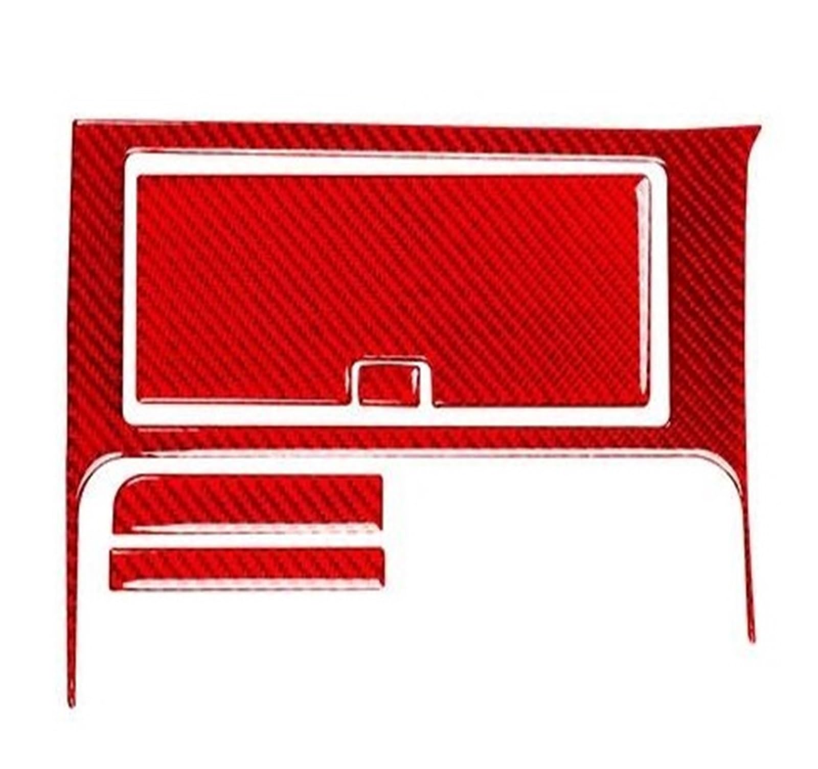 Car Interior Central Conole Per Suzuki Per Grand Per Vitara 06-13 Portabicchieri Scatola Portaoggetti Adesivo Pannello Adesivo Decorativo Protezione Auto Consolle Cover Interni (Size : 2 Red RHD)