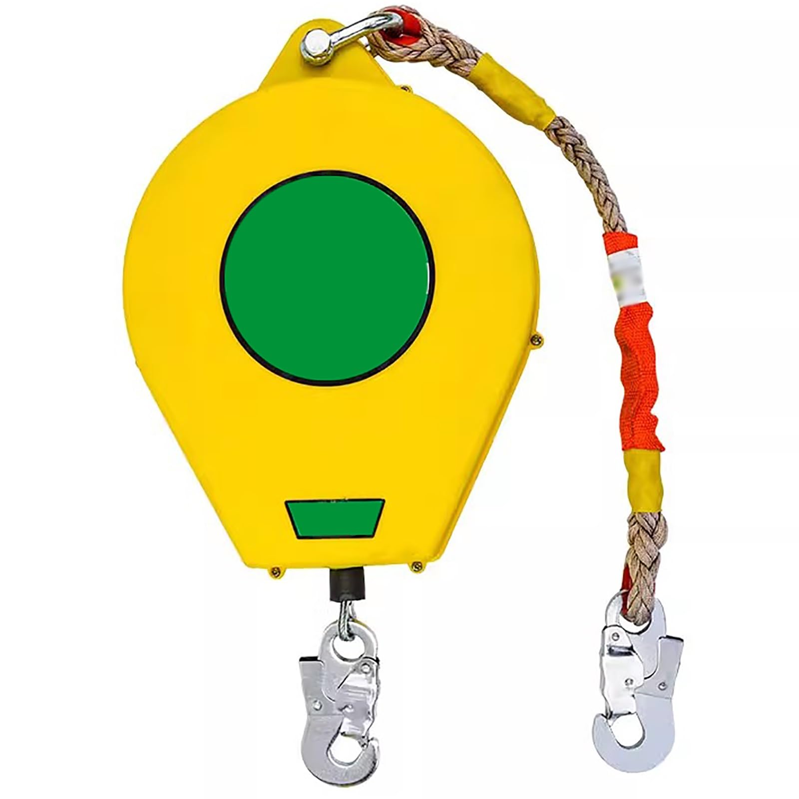 HDYZJQ Confined Space Tripod 7ft Leg Bracket, Safety Tripod for Confined Space Descent and Rescue, 1200LBS/ 1800LBS/ 2600LBS Winch Tripod Kit with Self Closing/Locking Carabiner(5M 330lbs)